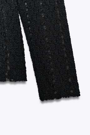 Rüschenoberteil aus Spitze