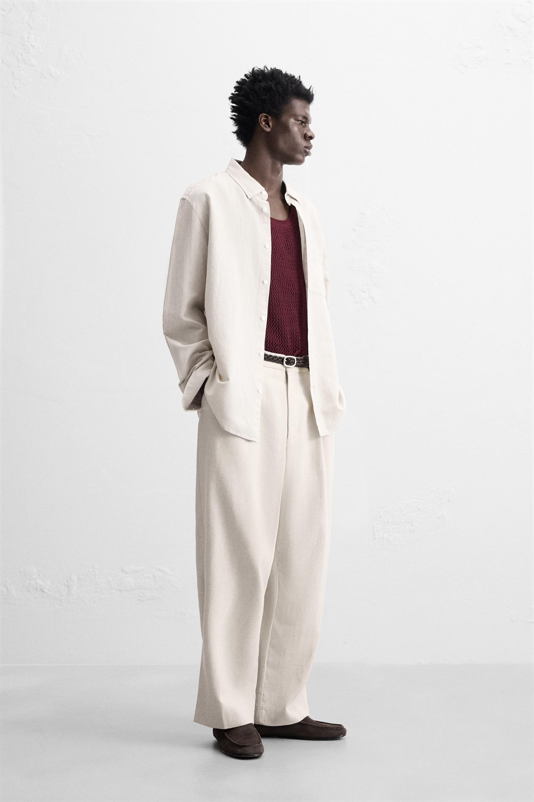 COTTON - LINEN SHIRT - Image 4