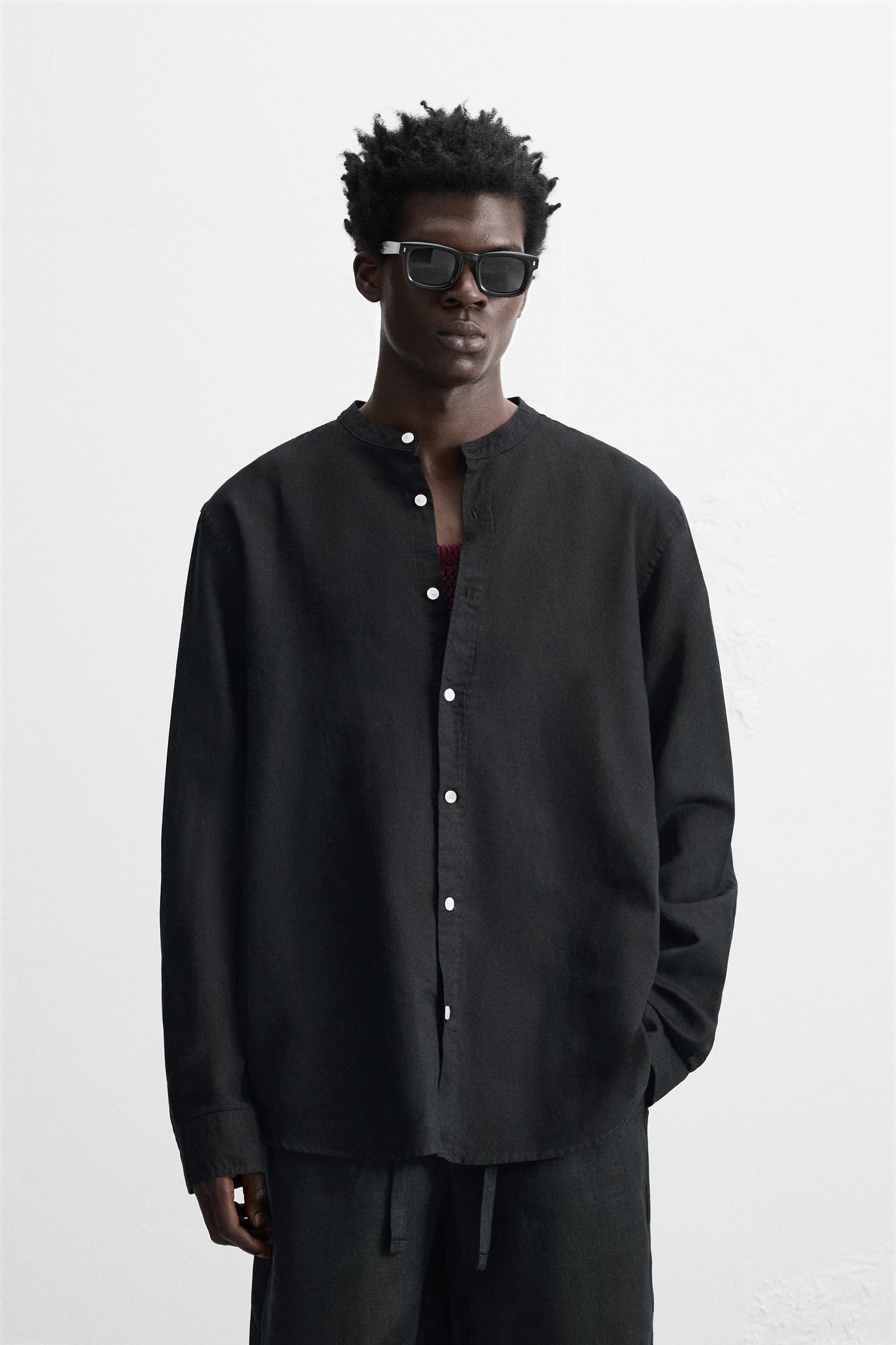 COTTON - LINEN SHIRT - Image 2