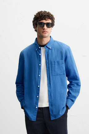 LINEN/COTTON SHIRT - Image 2