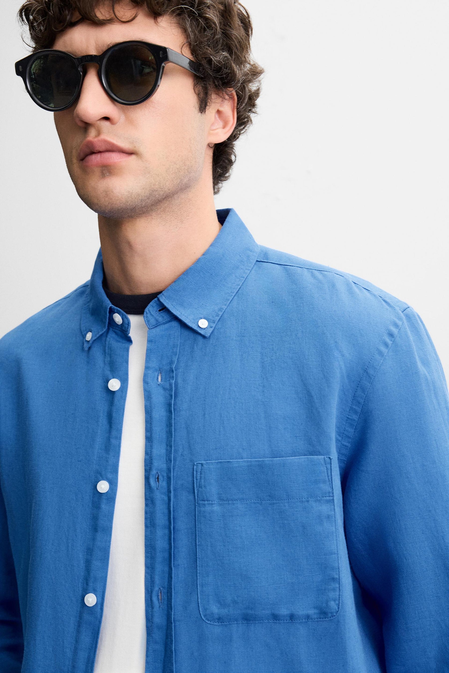 LINEN/COTTON SHIRT - Image 5