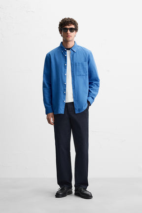 LINEN/COTTON SHIRT - Image 1
