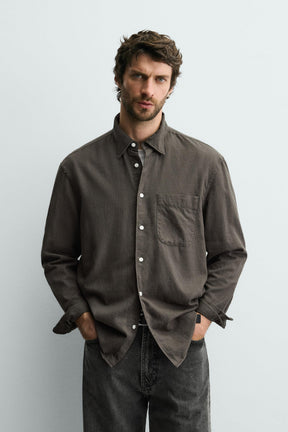 FLANNEL-FINISH SHIRT - Image 2