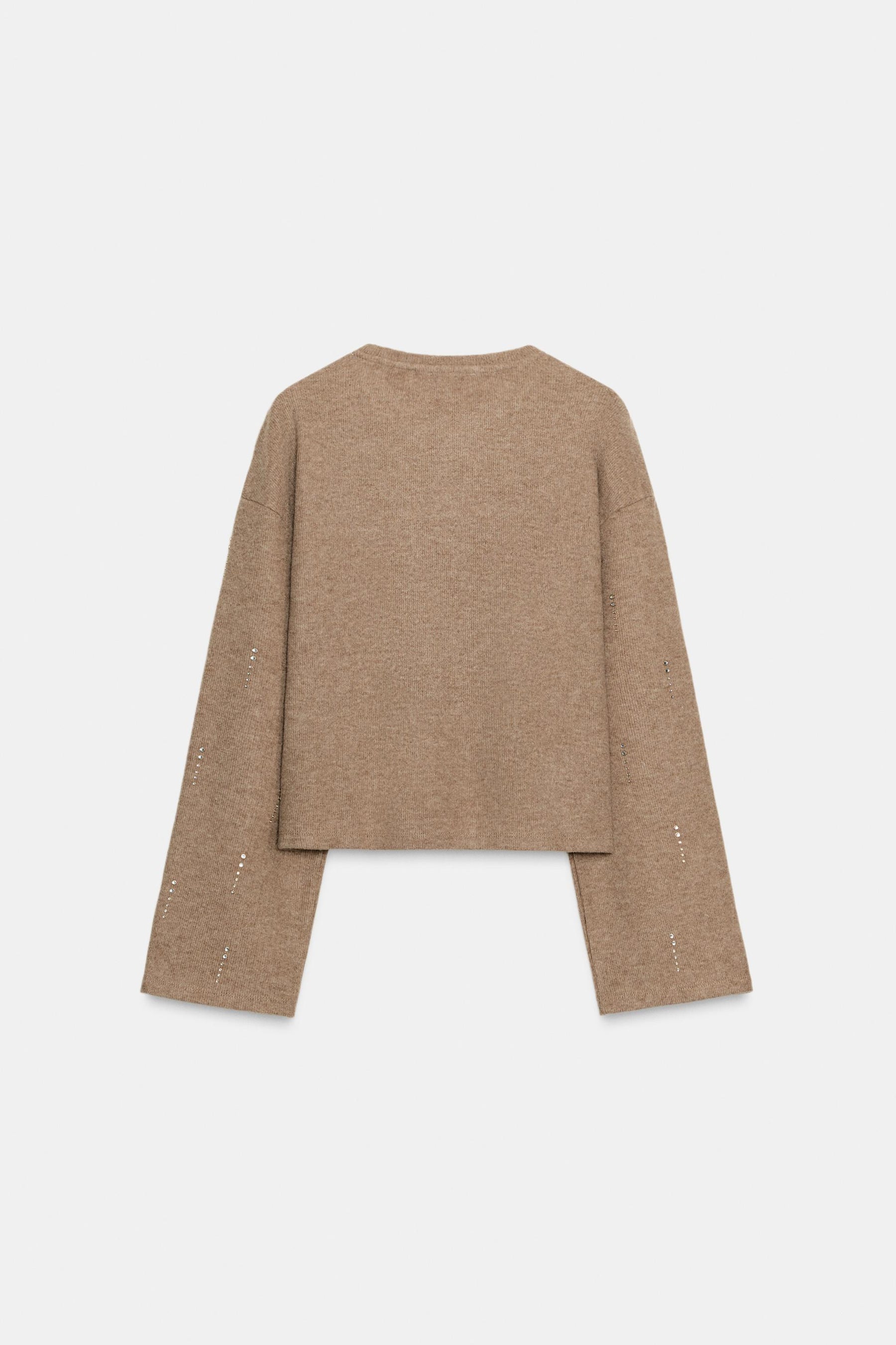 SPARKLY RIBBED JUMPER - Image 6