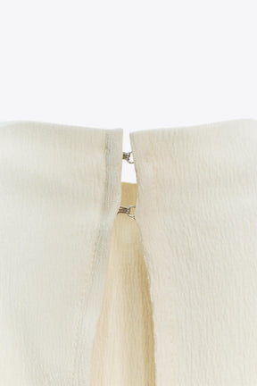 Langes Kleid mit Struktur