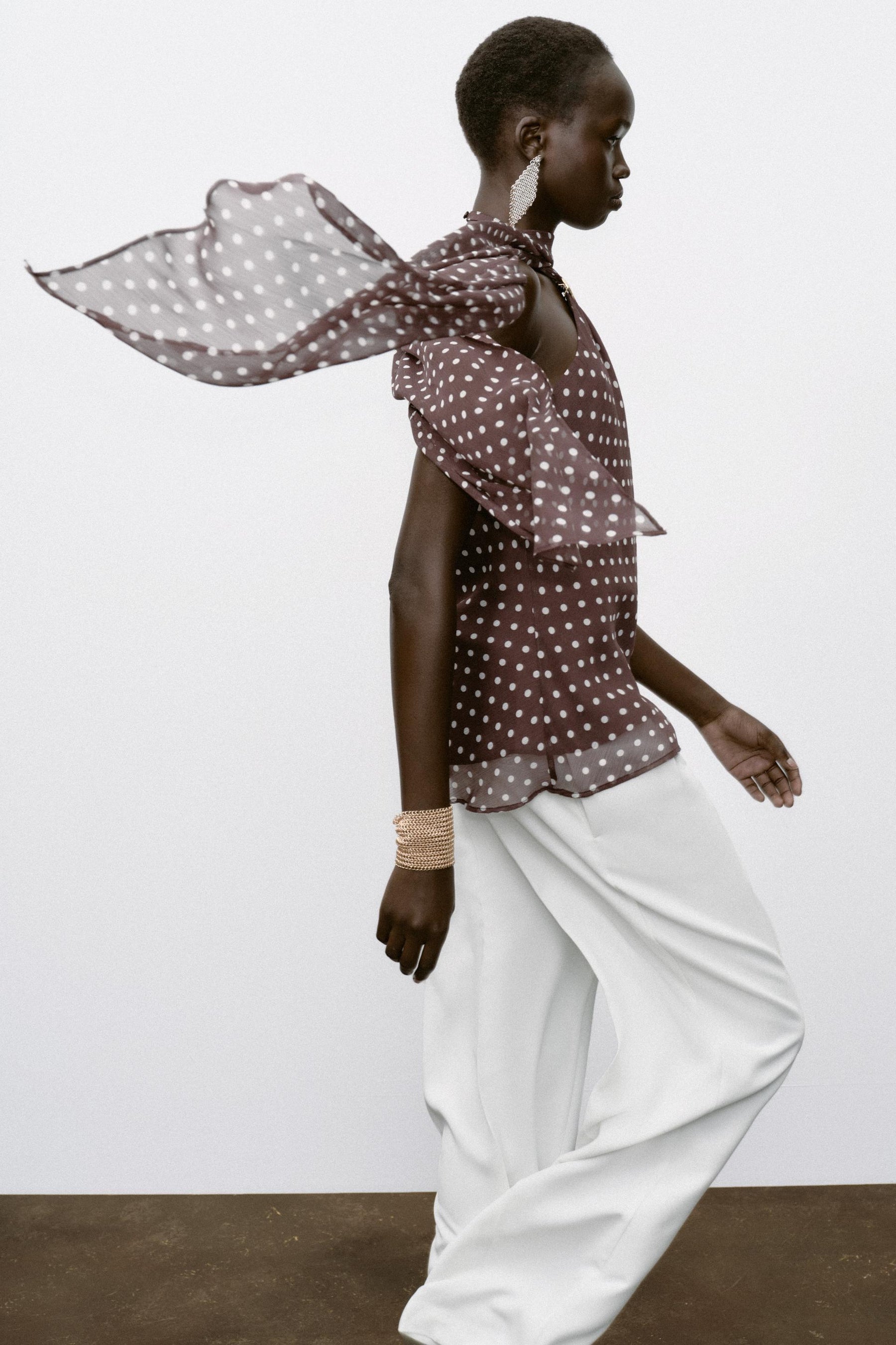 Polka Dot Neckholder-Top