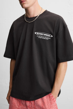 SLOGAN PRINT T-SHIRT - Image 6