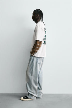 SLOGAN PRINT T-SHIRT - Image 4