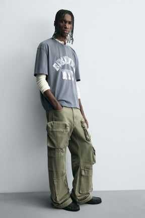 WASHED PRINT T-SHIRT - Image 6