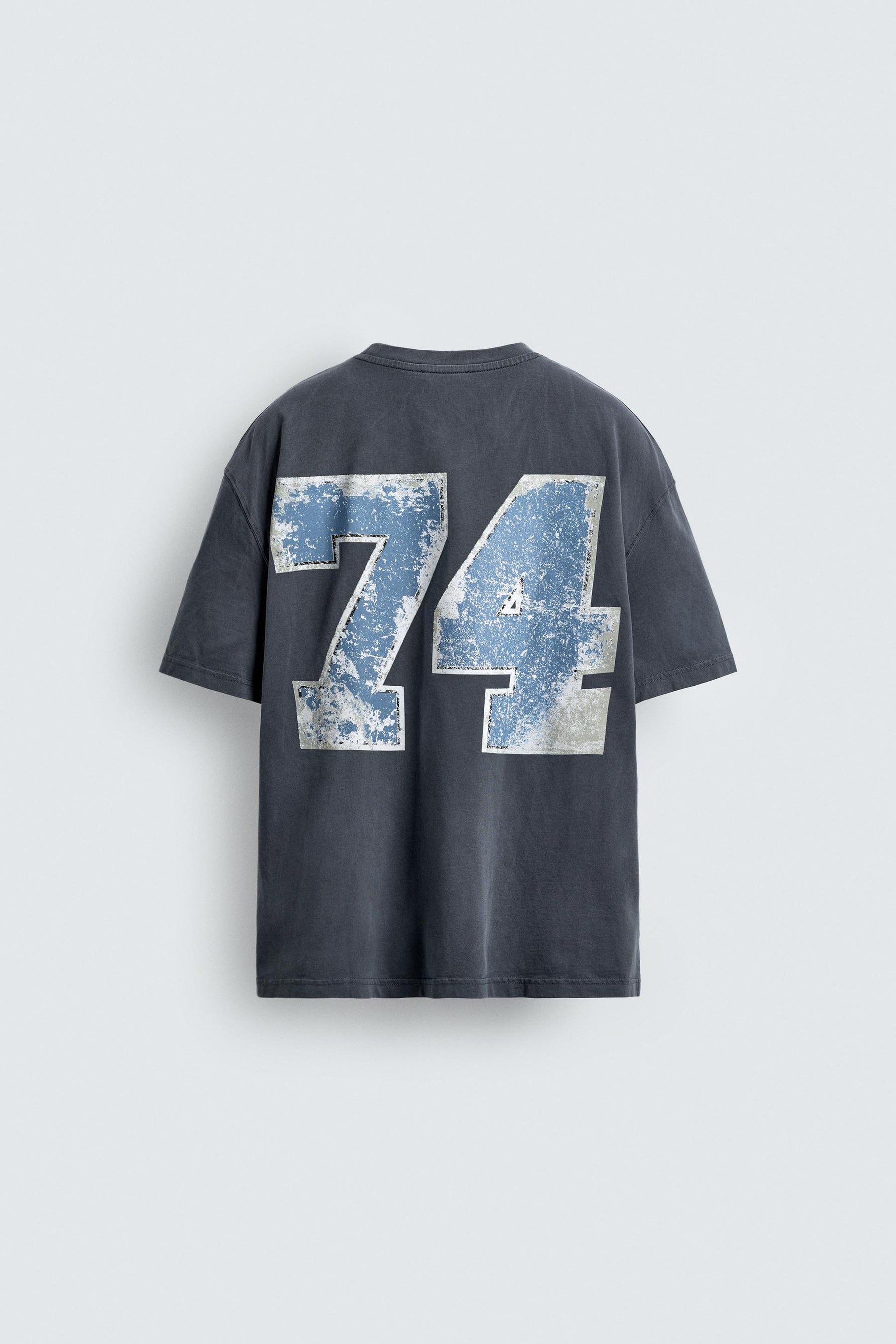 WASHED PRINT T-SHIRT - Image 8