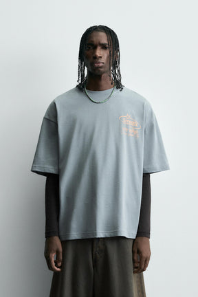 WASHED PRINT T-SHIRT - Image 2