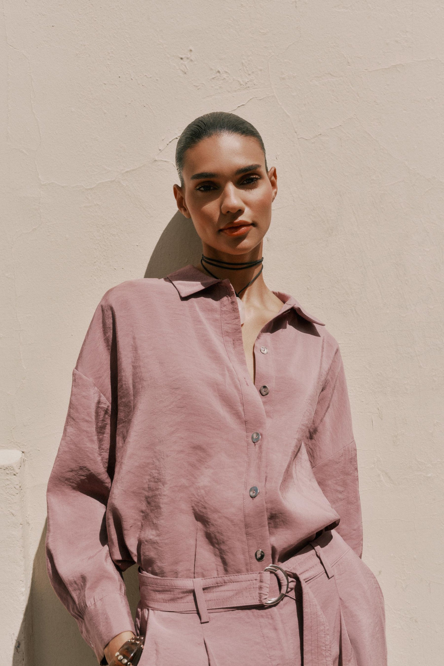 Weich fließendes Hemd