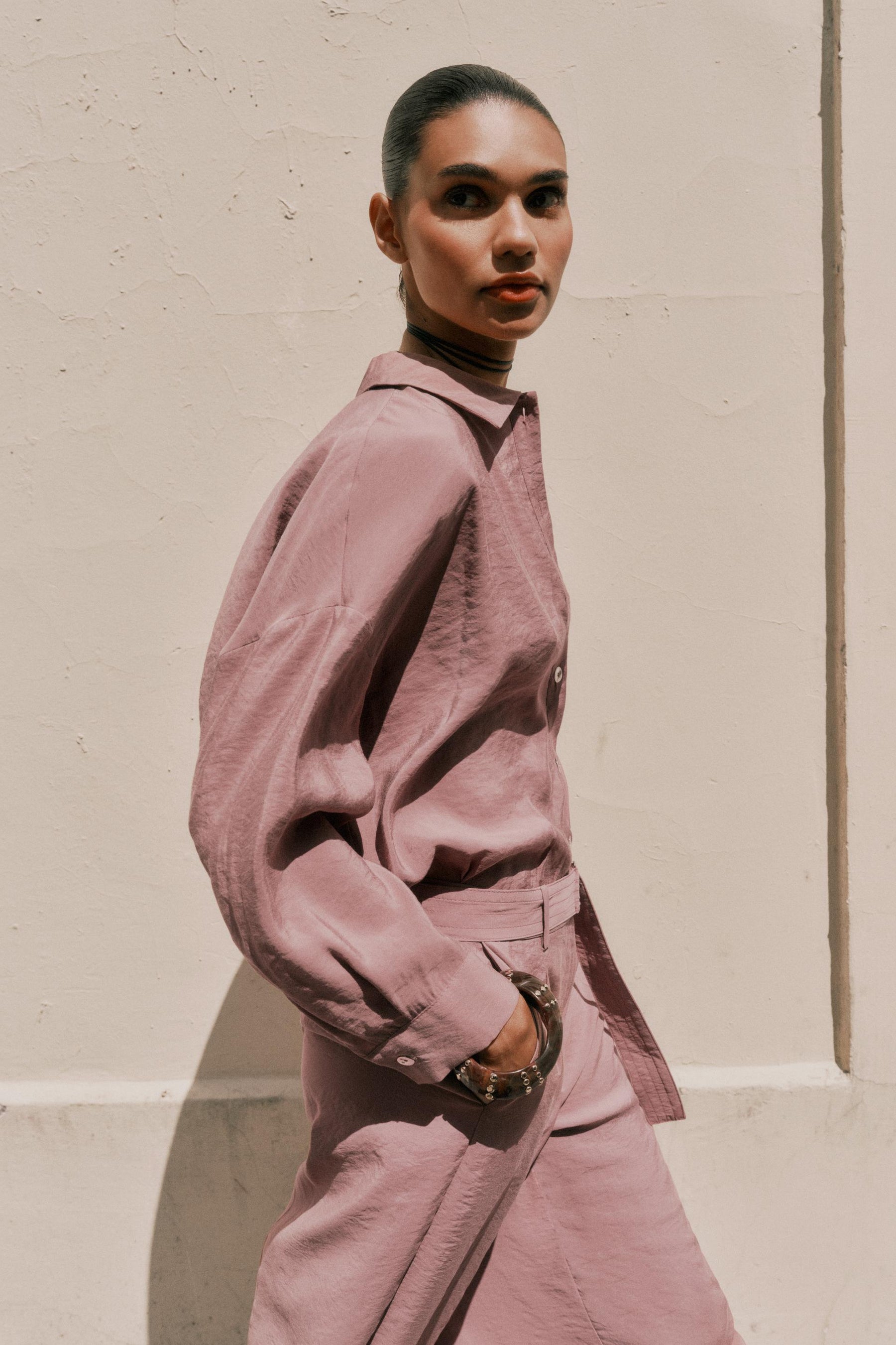 Weich fließendes Hemd