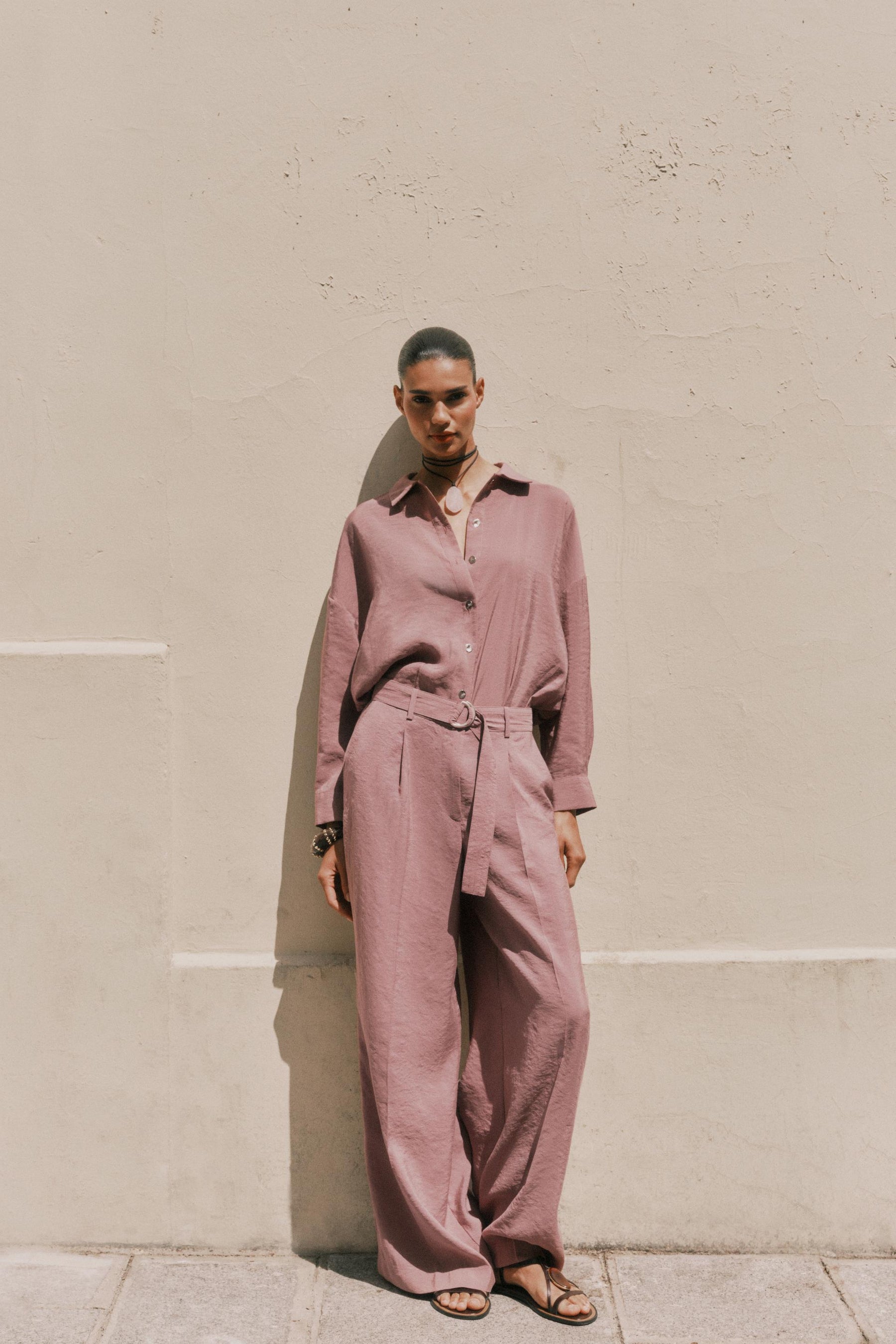 Weich fließendes Hemd