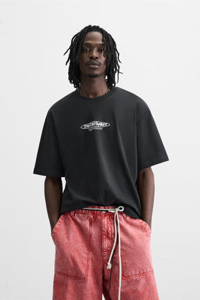 CONTRAST PRINT T-SHIRT - Image 2