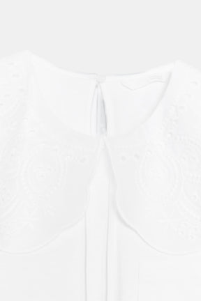 GESTICKTES PETER PAN HALSBAND