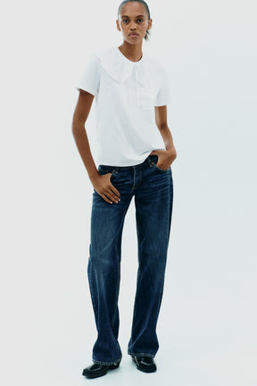 GESTICKTES PETER PAN HALSBAND