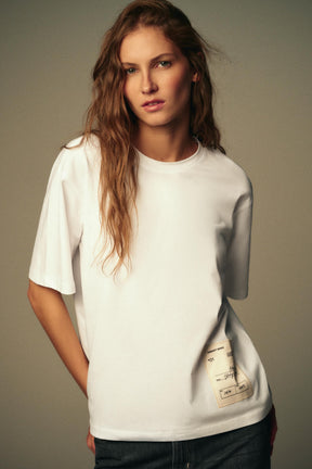 T-Shirt mit normaler Passform