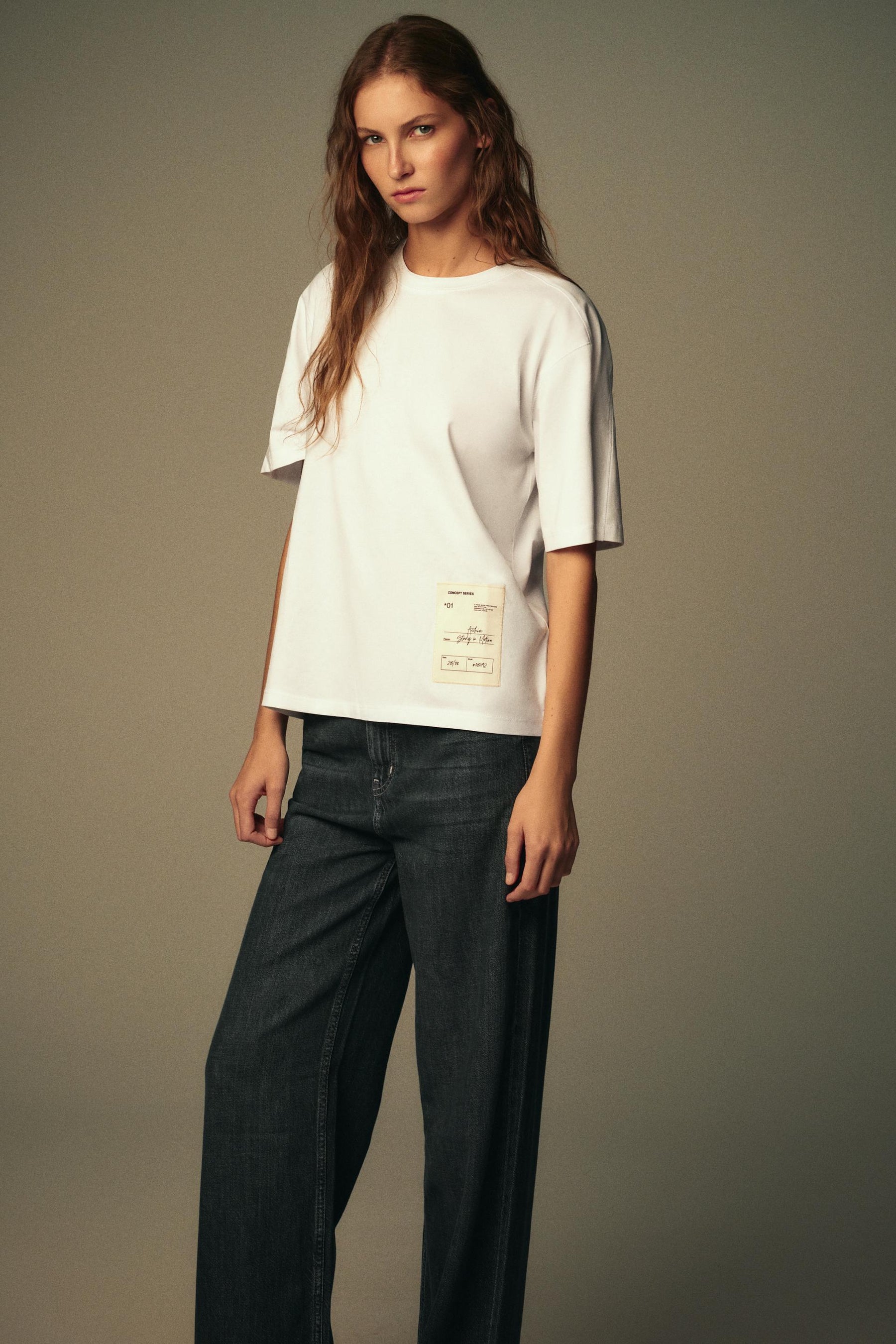 T-Shirt mit normaler Passform