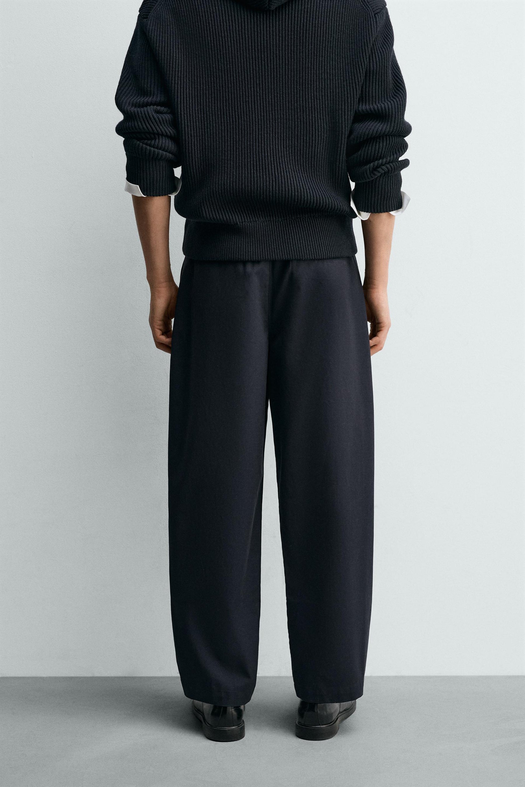 PLEATED RELAXED FIT TROUSERS - Image 3