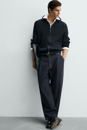 PLEATED RELAXED FIT TROUSERS - Image 5