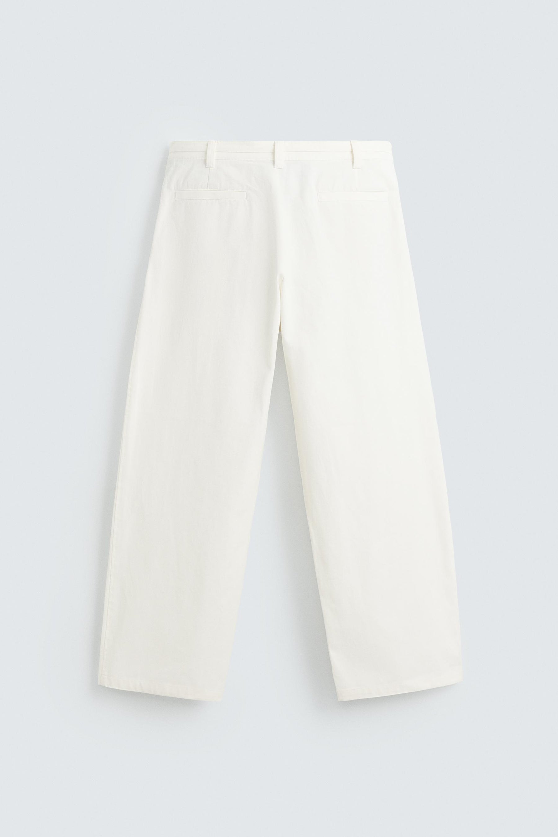RELAXED FIT PLEATED TROUSERS - Image 6
