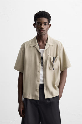 LYOCELL BLEND SHIRT - Image 2