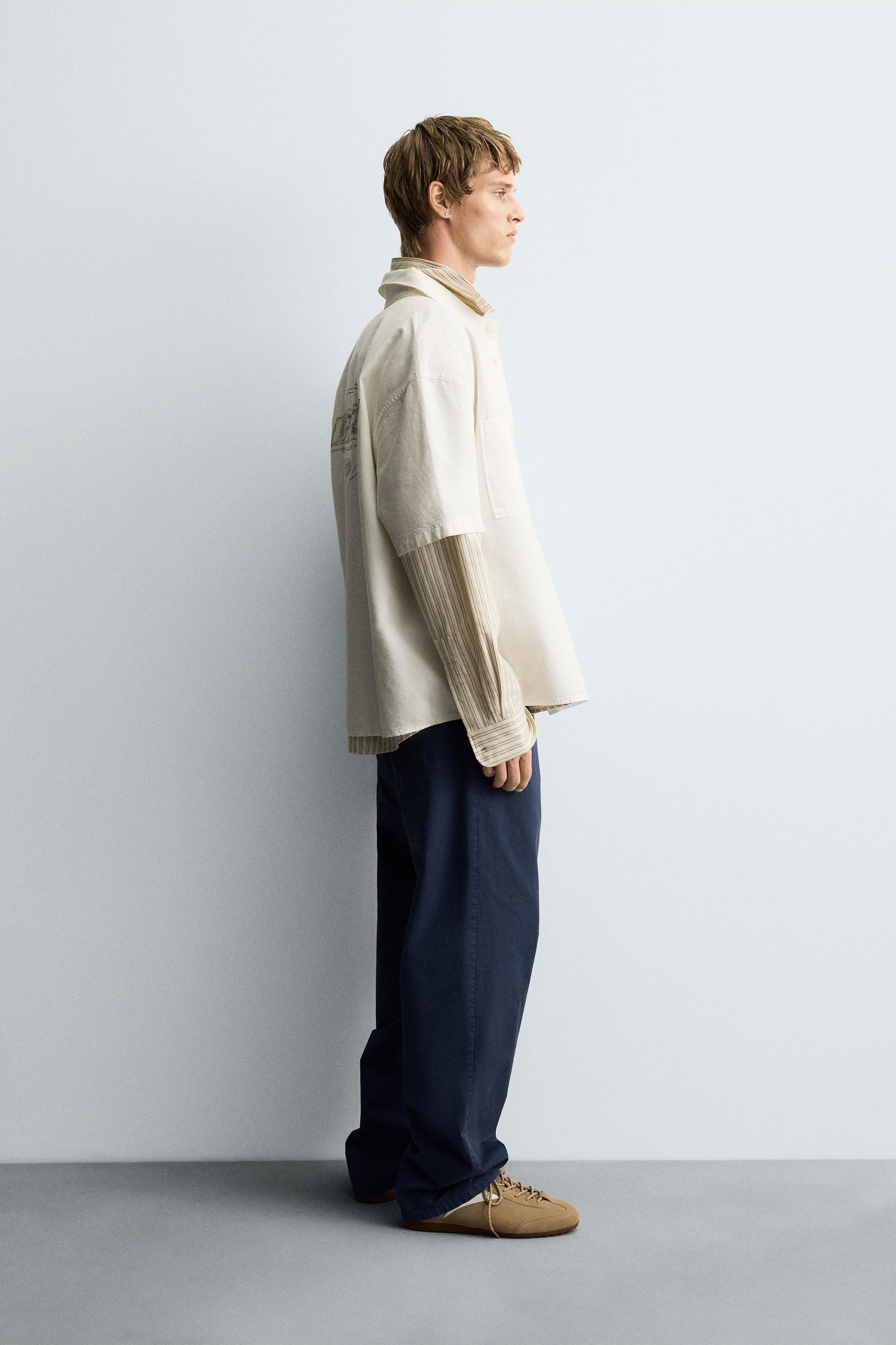 WASHED PRINT SHIRT - Image 4