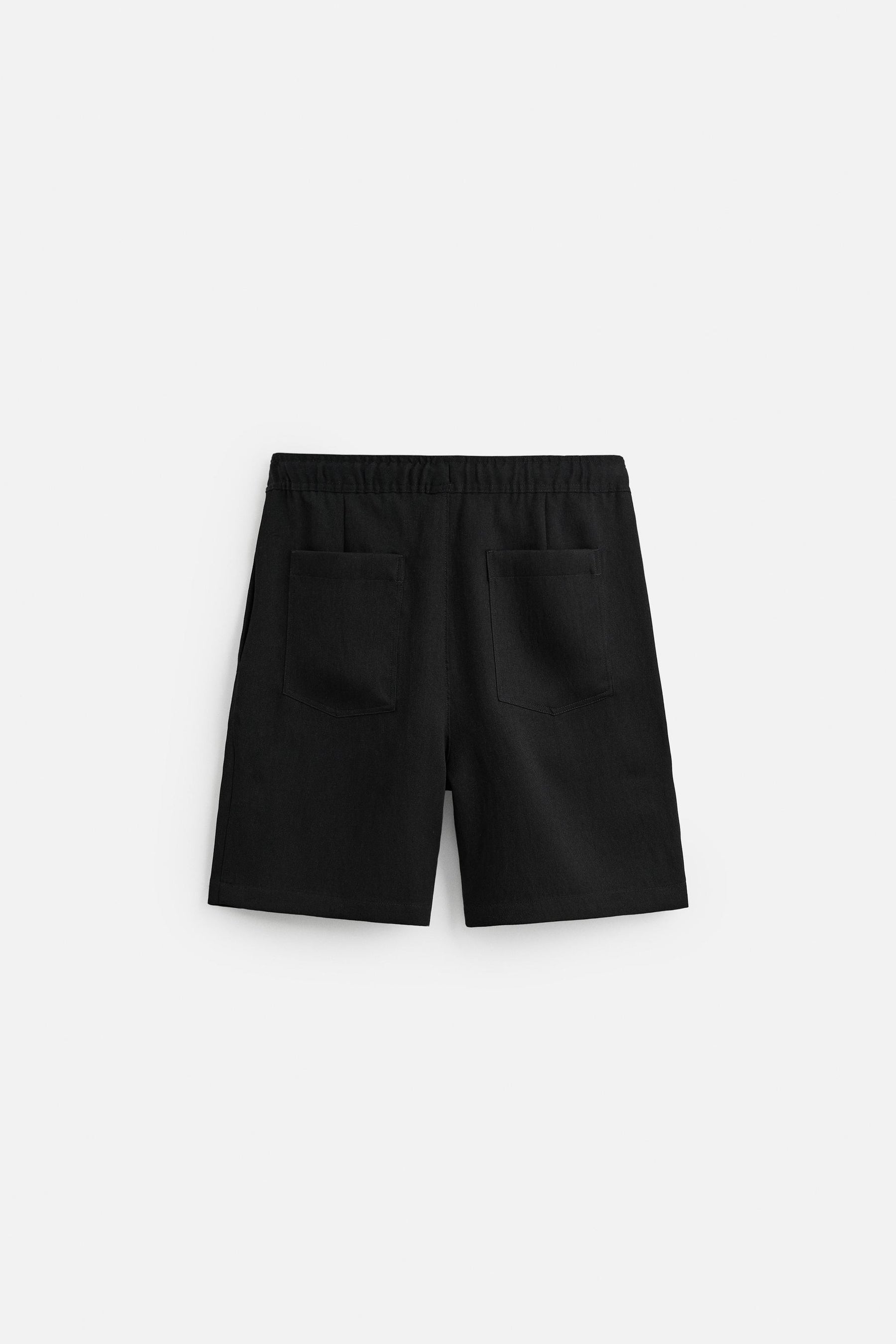 PLEATED FLOWING BERMUDA SHORTS - Image 8