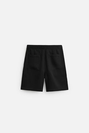 PLEATED FLOWING BERMUDA SHORTS - Image 8