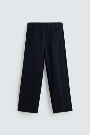 RELAXED FIT TROUSERS WITH BELT - Image 8