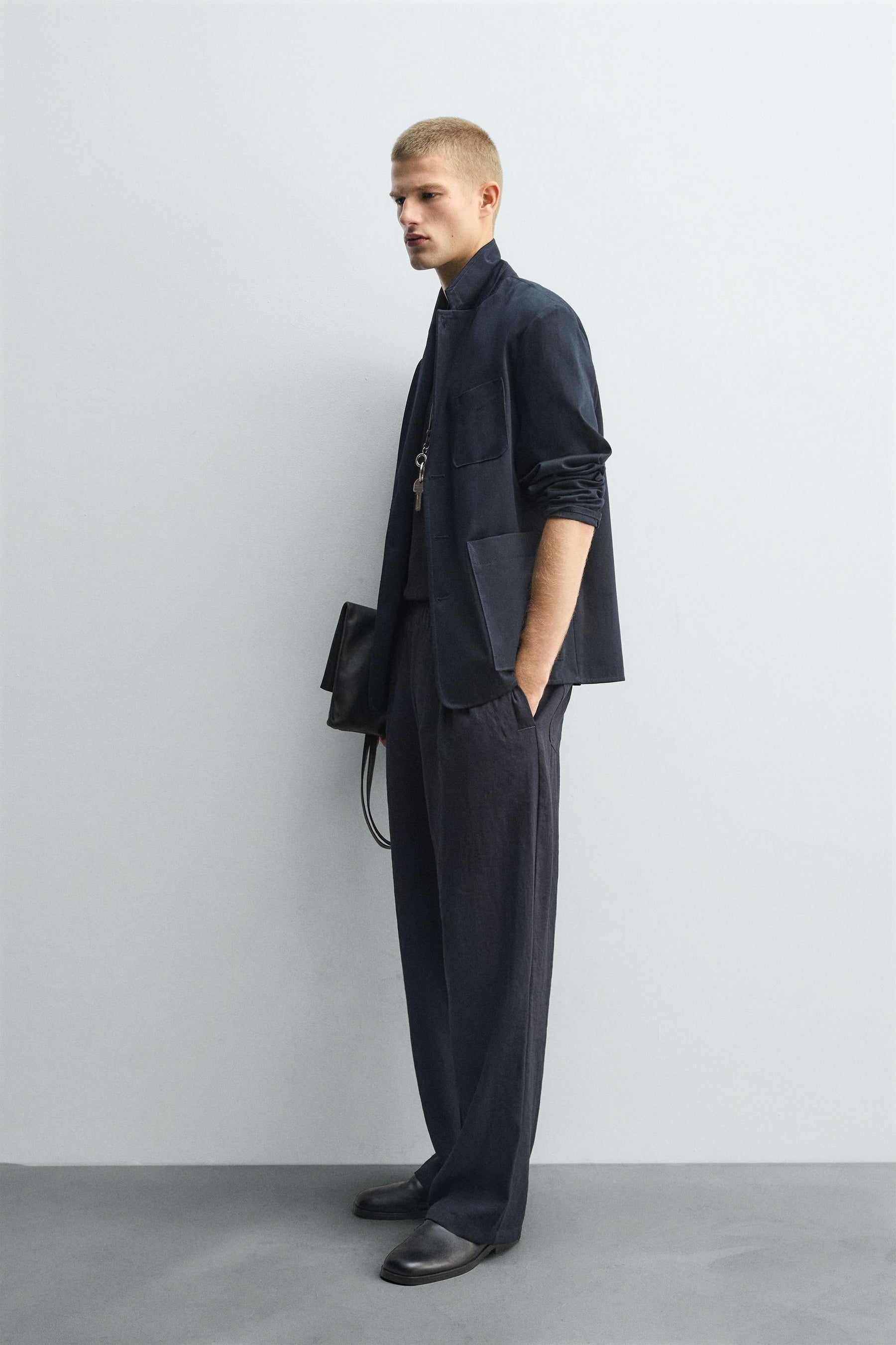 FLOWING PLEATED TROUSERS - Image 4