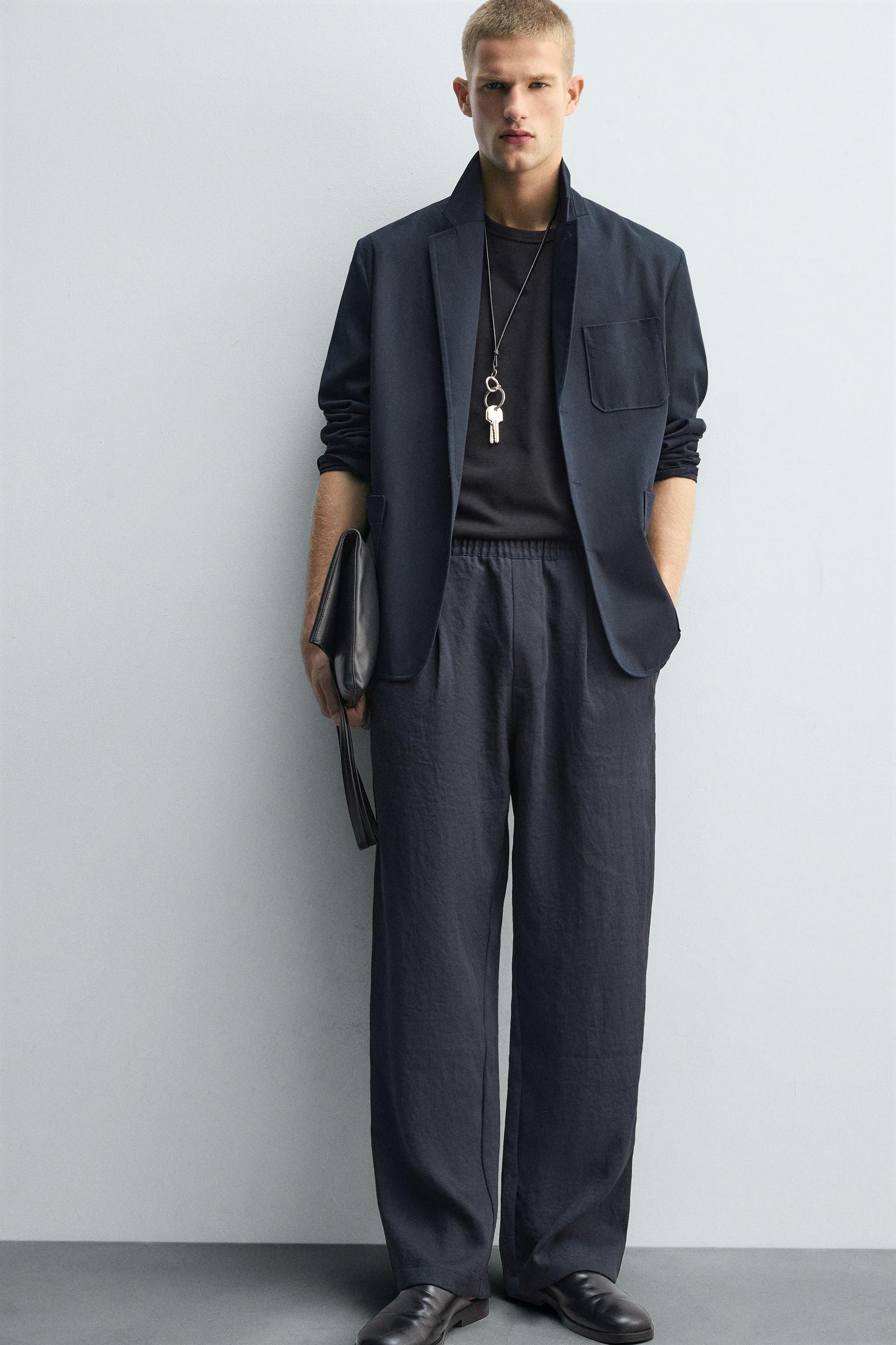 FLOWING PLEATED TROUSERS - Image 5