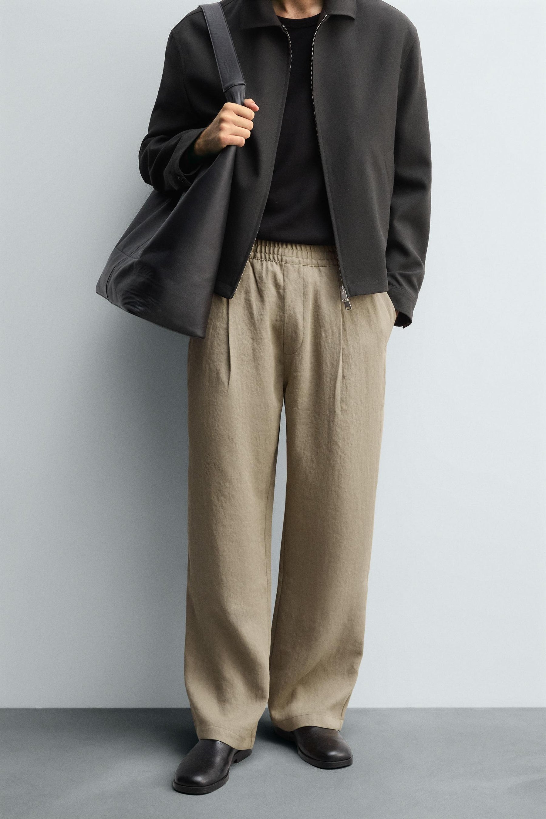 FLOWING PLEATED TROUSERS - Image 2