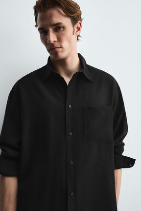 RELAXED FIT FLOWY SHIRT - Image 5