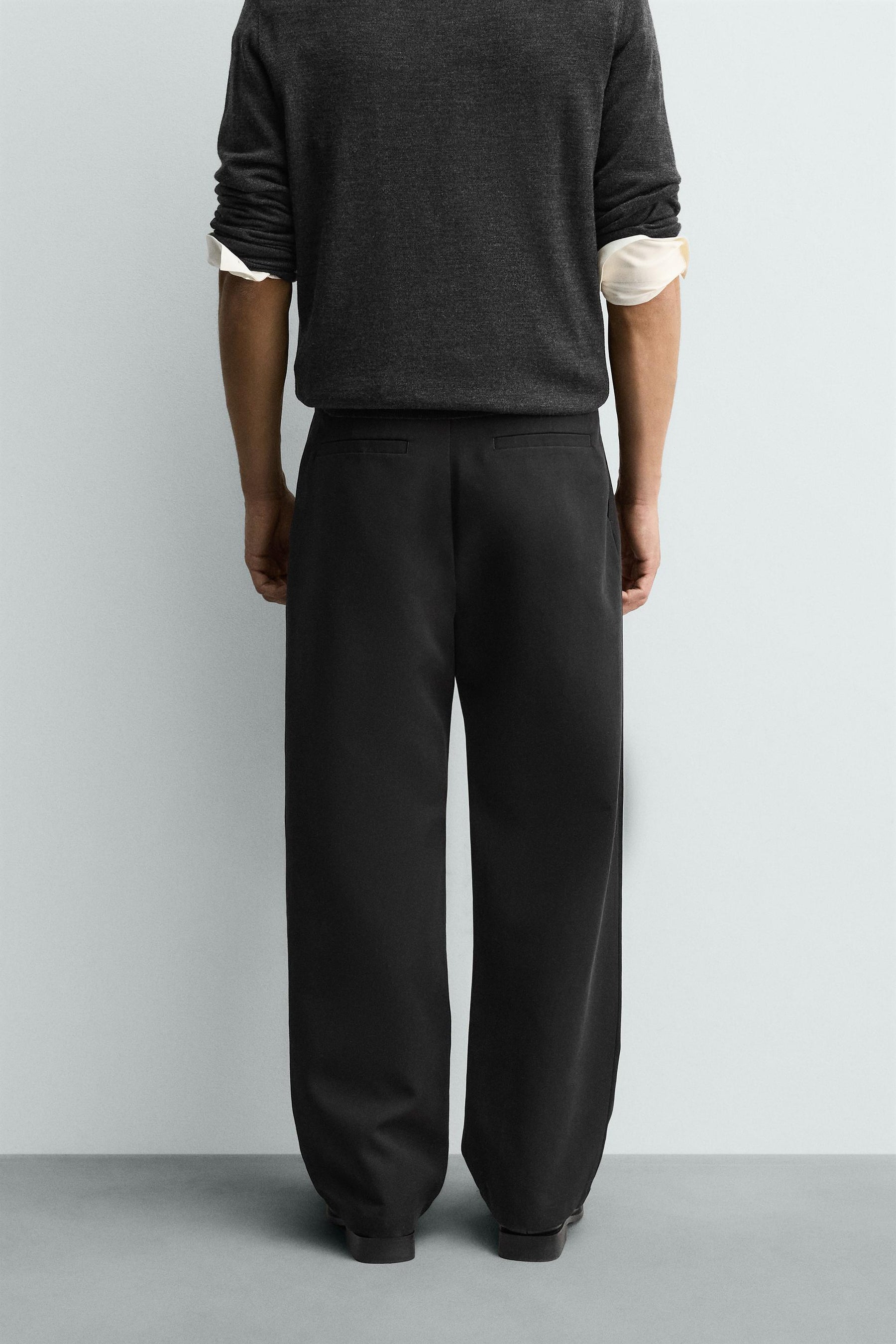 Balloon Pleated Trousers