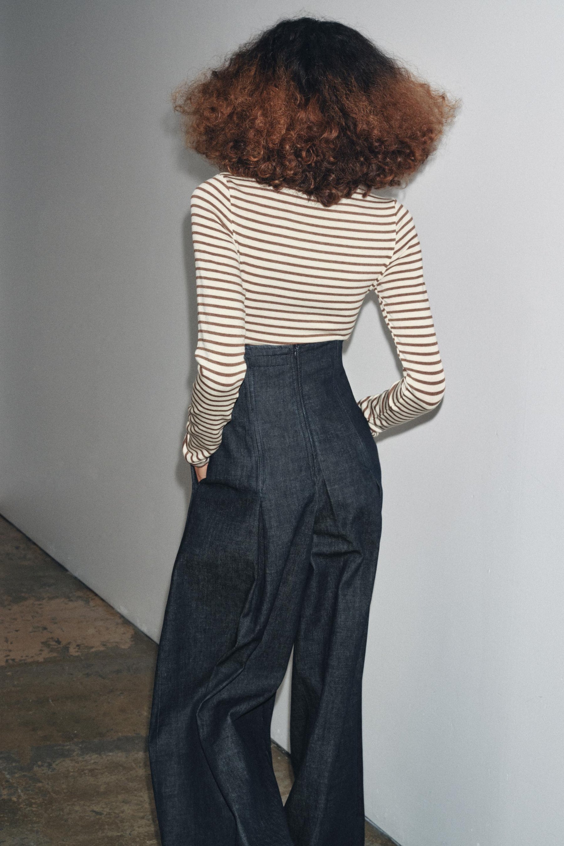 GESTREIFTES LANGARMHEMD