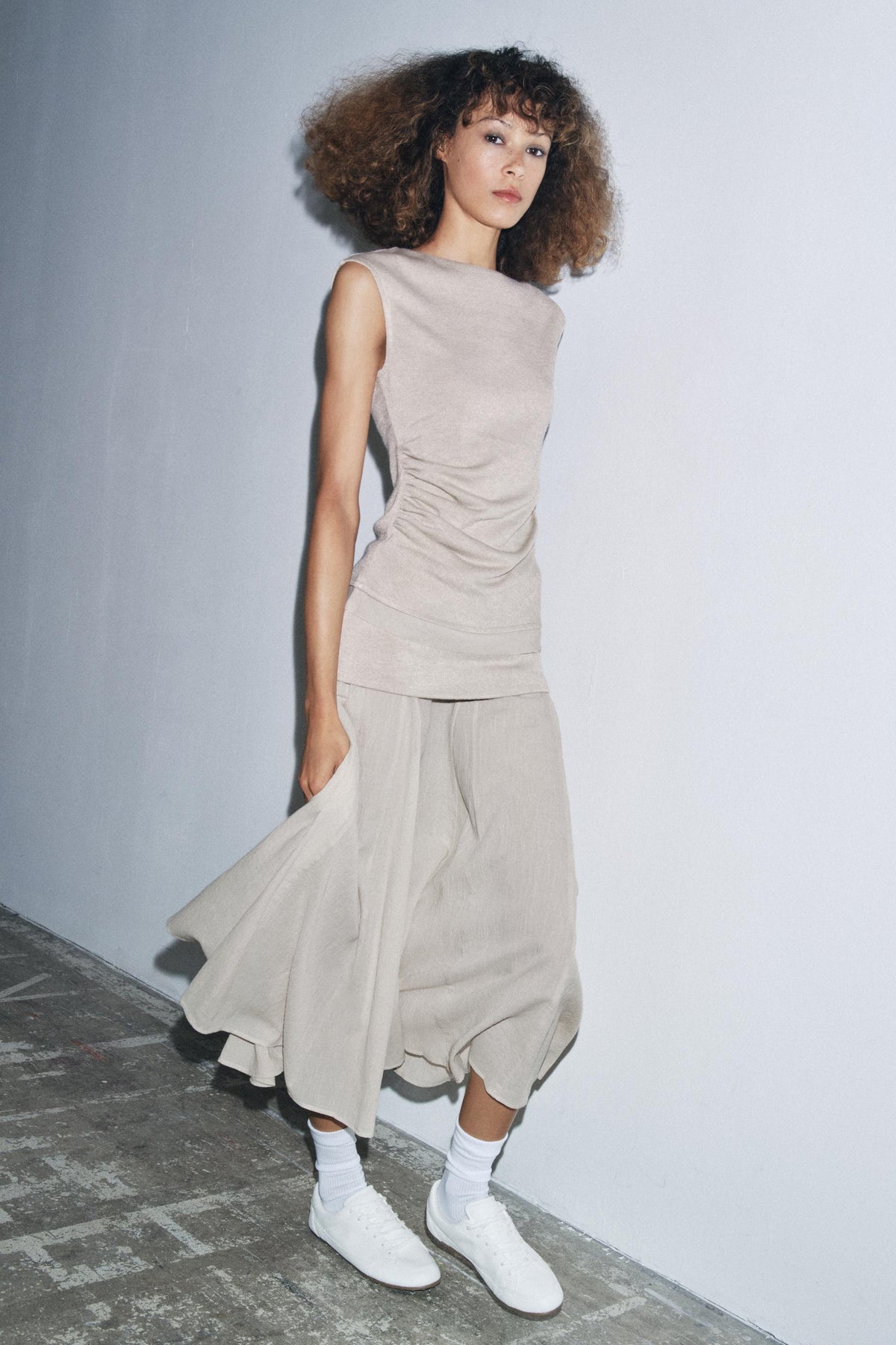 Drapiertes Stoffverdeck