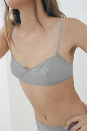 Wellenförmiger Modal-Bralette