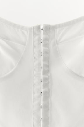 Trägerloses Modal-Korsett-Top