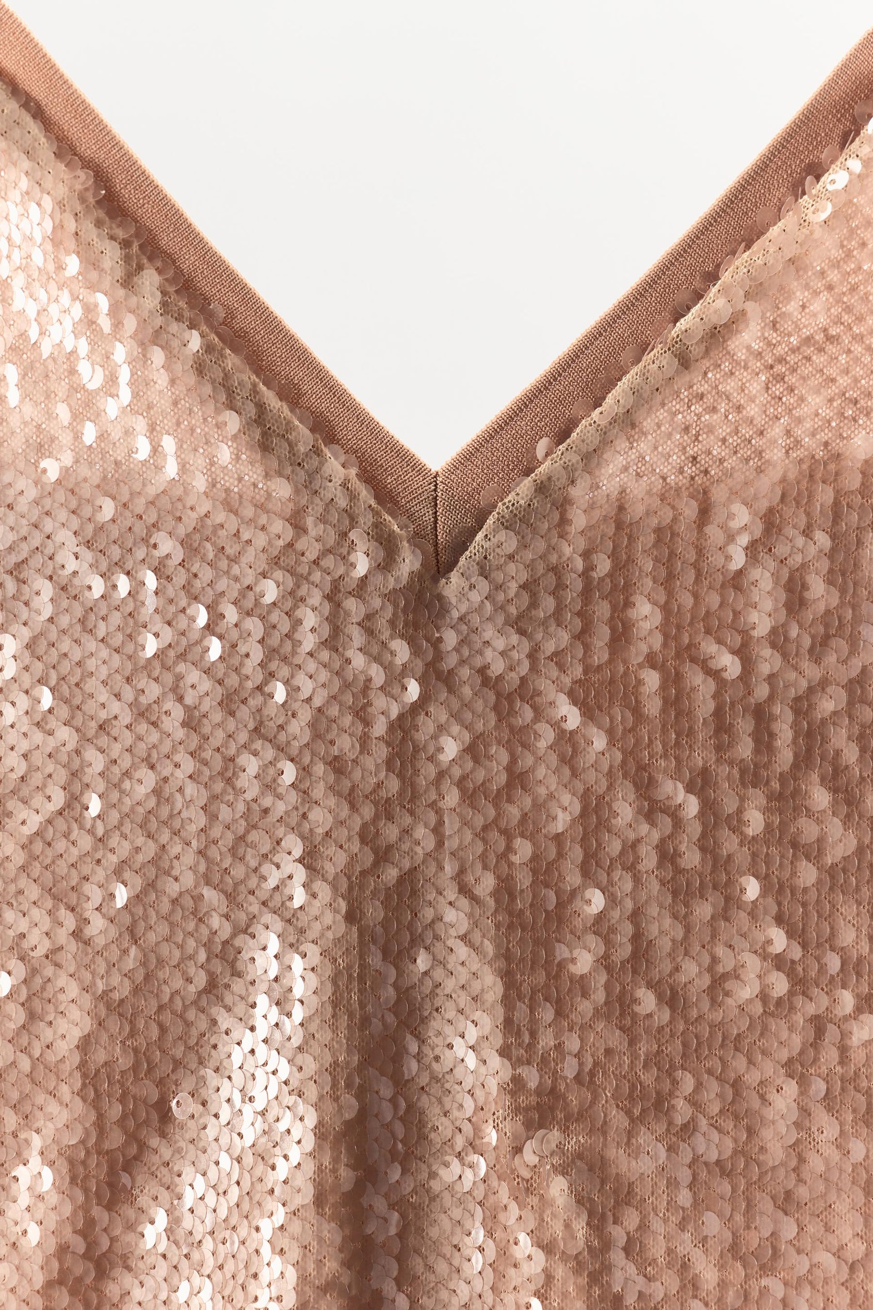 Pailletten-Trägertop