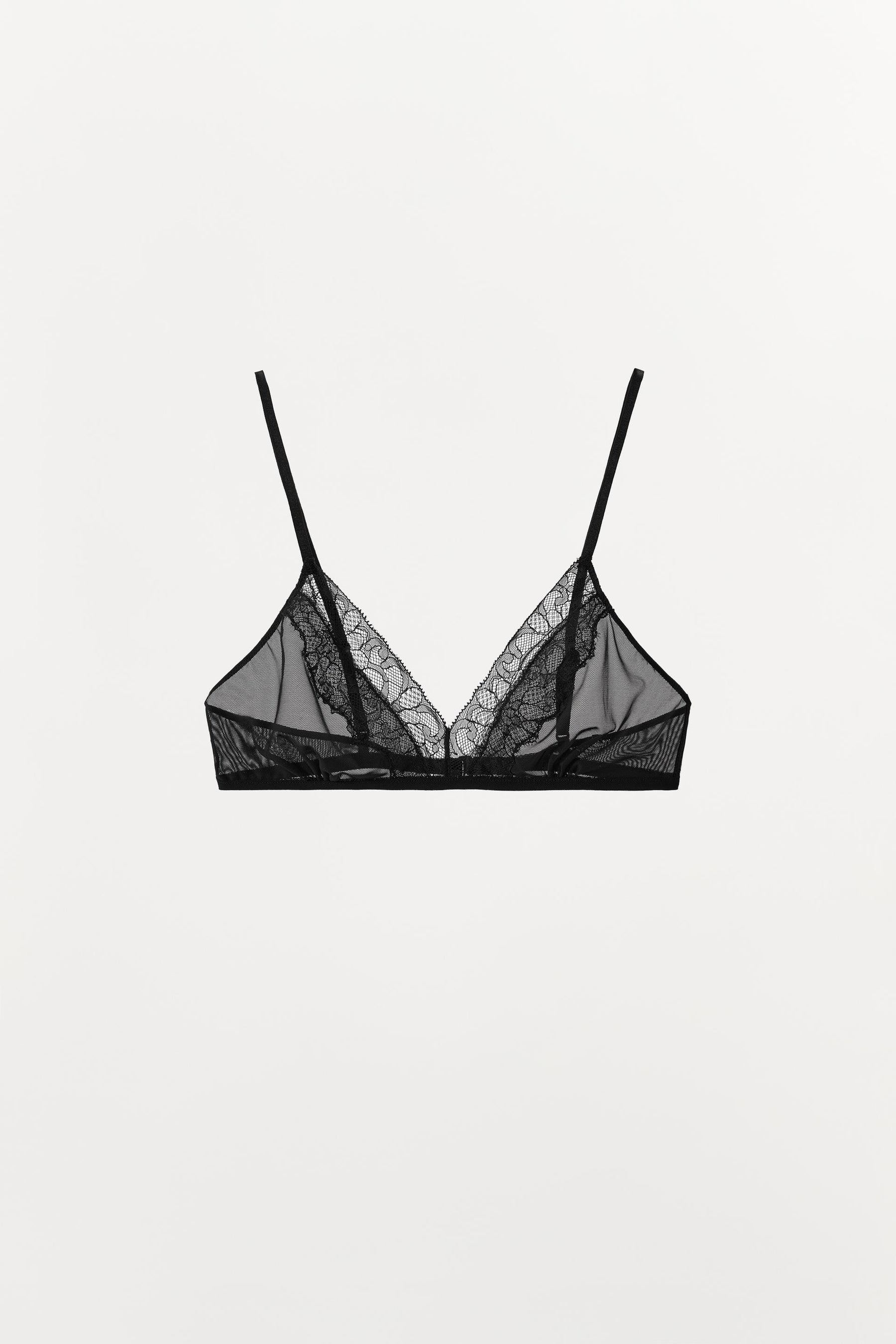 BRALETTE AUS SPITZENMISCHUNG