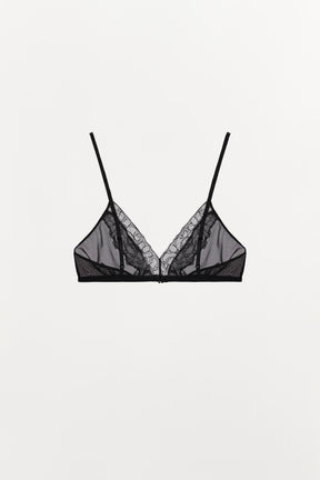 BRALETTE AUS SPITZENMISCHUNG