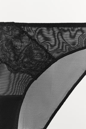 Slips aus Mesh-Spitze