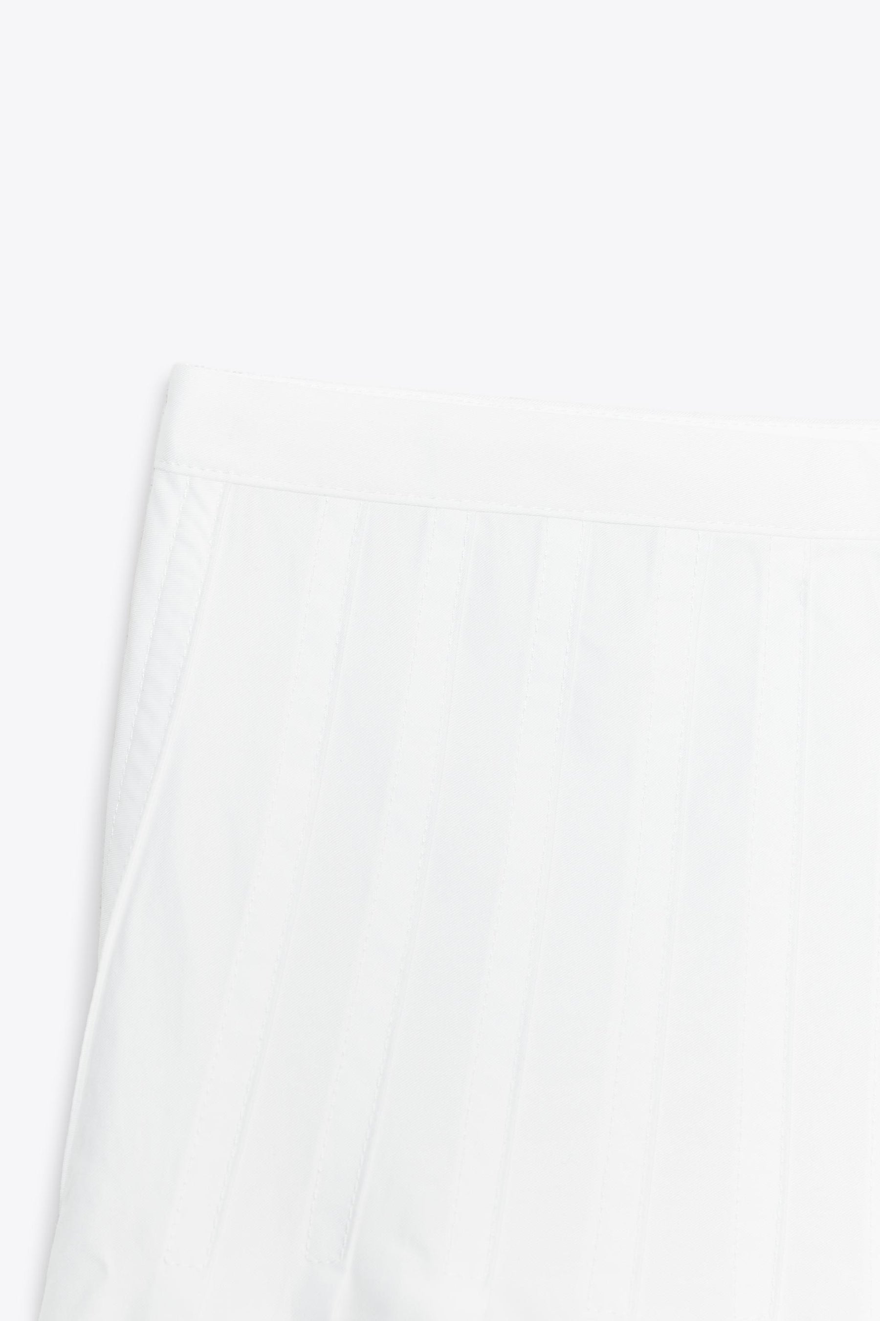 Plissierter Midirock