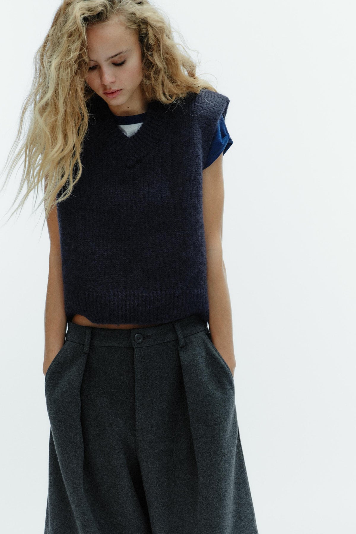 Plissierte Ballonhosen