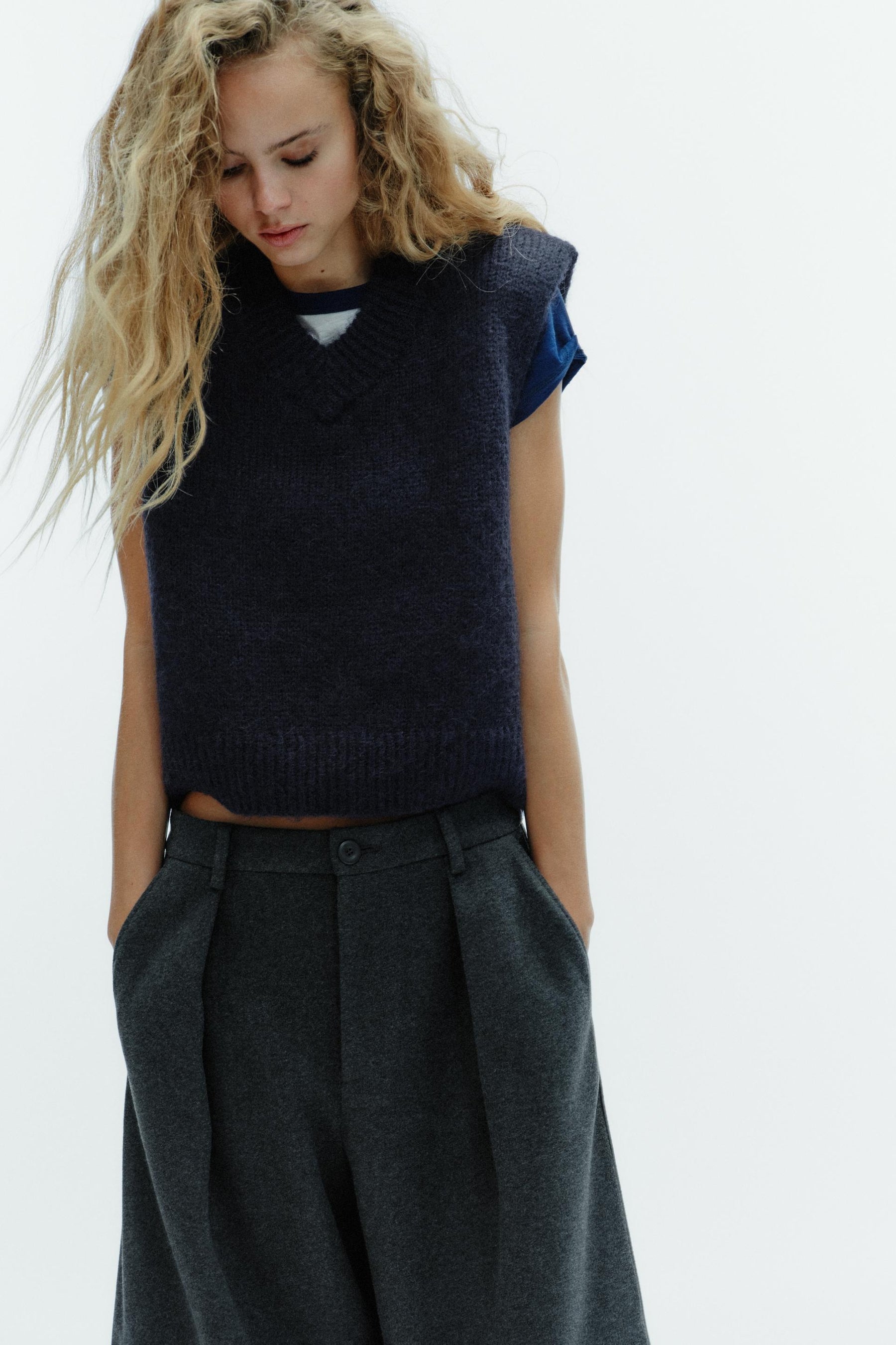 Plissierte Ballonhosen