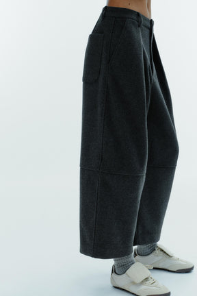 Plissierte Ballonhosen