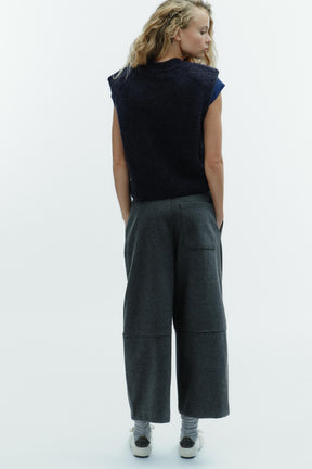 Plissierte Ballonhosen