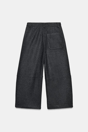 Plissierte Ballonhosen